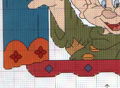 Schema punto croce Cucciolo 2